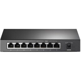 Switch TP-Link TL-SF1008P 8x LAN, 4xPoE, 57W, kov