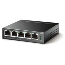 Switch TP-Link TL-SF1005LP 5x LAN, 4xPoE+, 41W, dosah 250m, kov