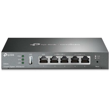 Router TP-Link TL-R605 SafeStream VPN 1x GWan + 3x GWan/Lan + 1x GLan