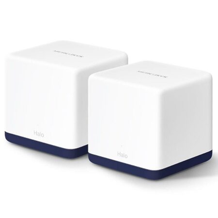 WiFi router TP-Link Mercusys Halo H50G(2-pack) 3x GLAN/ 600Mbps 2,4GHz/ 1300Mbps 5GHz