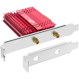 Síťová karta TP-Link Archer TXE75E AXE 5400, WiFi 6E, Bluetooth 5.2, 574Mbps 2,4GHz/ 2402Mbps 5GHz/ 2402 6GHz, PCI-e