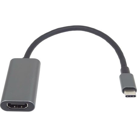 Převodník USB-C na HDMI 4K a FULL HD 1080p, kovové pouzdro