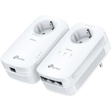 Powerline ethernet TP-Link TL-PA8033P KIT starter kit, TL-PA8030P + TL-PA8010P, AV 1300, 3x GLAN