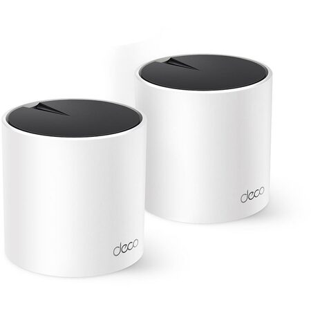 WiFi router TP-Link Deco X55(2-pack) WiFi 6, 3x GLAN, 2,4/5GHz AX3000