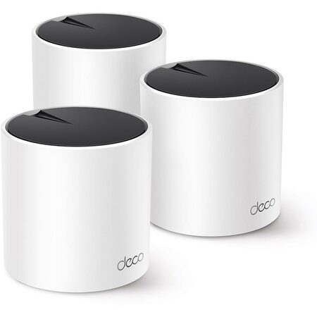 WiFi router TP-Link Deco X55(3-pack) WiFi 6, 3x GLAN, 2,4/5GHz AX3000