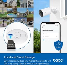 Kamera TP-Link Tapo C410 3MPx, venkovní, IP, WiFi, přísvit, baterie