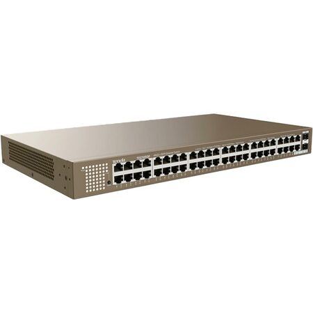 Tenda TEG1050F - 48xRJ45 + 2xSFP Gigabit Switch, 10/100/1000Mbps, VLAN, Rackmoun