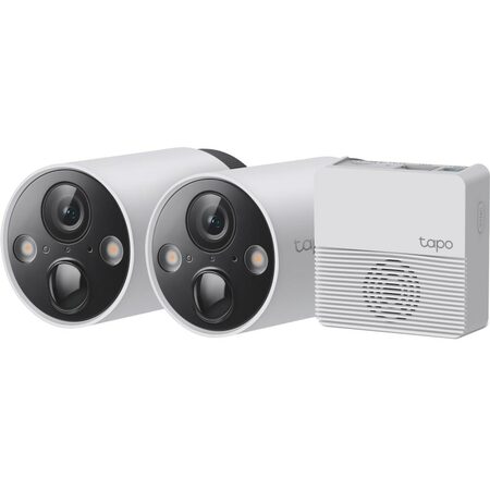 TP-Link Tapo C420S2 - 2 × Tapo C420, 1 × Tapo H200 - Chytrý bezdrátový systém be