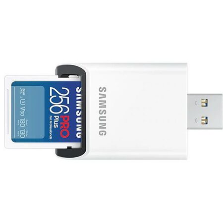 Samsung SDXC 256GB PRO PLUS + USB adaptér