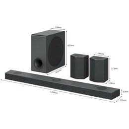 LG S95QR Soundbar s bezdrátovým subwooferem
