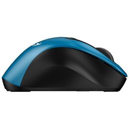 Genius Ergo 9000S, Myš, bezdrátová, optická, 2400DPI, 6 tlačítek, Bluetooth, 2.4 GHz, USB, modrá