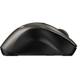 Genius Ergo 9000S, Myš, bezdrátová, optická, 2400DPI, 6 tlačítek, Bluetooth, 2.4 GHz, USB, titanová