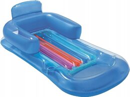 BESTWAY 43028 - Nafukovací lehátko s opěrkou 161 x 84 cm - 2 druhy
