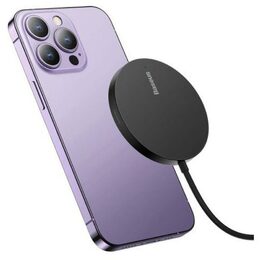 Bezdrátová nabíječka do sítě Baseus Simple Mini3 15W USB-C černá