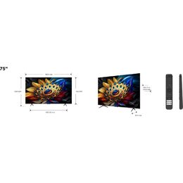 75C69B QLED TV Direct LED TCL