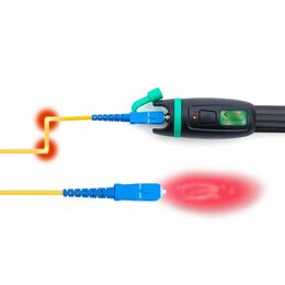 Emitor KOMSHINE KFL-11P viditelného světla VFL "Pen" 650 nm, ferule 2,5 mm, výkon >10 mW