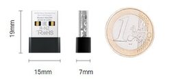 USB klient TP-Link Mercusys MA20N Wireless USB adapter AC650, 2,4GHz 200Mbps/5,4GHz 433Mbps