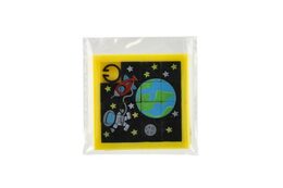 Přesouvačka hlavolam vesmír plast 7x7cm 3 barvy v sáčku