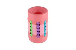 Hlavolam věž/Stojánek na tužky plast 10cm 4 barvy v krabičce 7x11x6,5cm