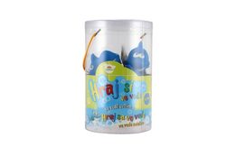Žralok zvířátko svítící ve vodě plast 6cm na baterie 15ks v dóze