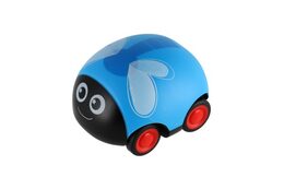 Auto brouk plast 9cm na zpětné natažení 4 druhy v 12ks v boxu