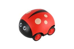 Auto brouk plast 9cm na zpětné natažení 4 druhy v 12ks v boxu