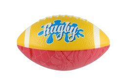 Míček rugby ovál pěna 14cm 3 barvy 12ks v boxu