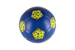 Míč fotbalový malý pěna 11cm 3 barvy 12ks v boxu
