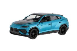 Auto Kinsmart Lamborghini Urus Performante 1:40 kov/plast 12,5cm 4 barvy na zpětné nat. 12ks v boxu