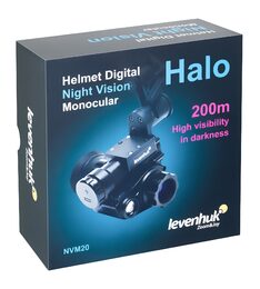 Digitální monokulární dalekohled s nočním viděním Levenhuk Halo NVM20 Helmet