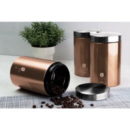 BERLINGERHAUS Dóza na potraviny sada 3 ks Rosegold Metallic Line BH-6720