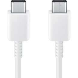 Kabel Samsung USB-C/USB-C, 3A, 1,8m - bílý