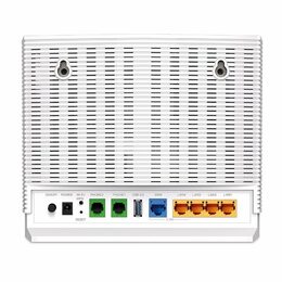 WiFi router TP-Link EX820v WiFi 6 AP AX6000, 3x GLAN, 1x 2.5GLAN, 1x 2.5GWAN, 1x RJ11 FXS1x USB, TR-069, VoIP, poškozený