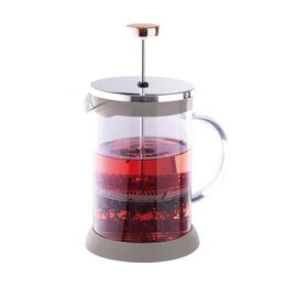 BERLINGERHAUS Konvice na čaj a kávu French press 800 ml Taupe Collection BH-8589
