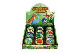 Jojo dinosauři svítící plast 6cm na baterie mix druhů 12ks v boxu