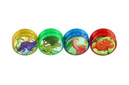 Jojo dinosauři svítící plast 6cm na baterie mix druhů 12ks v boxu