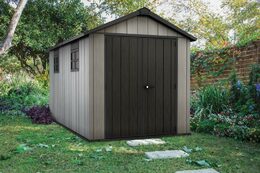 Zahradní domek Keter Oakland 7513, s podlahou šedý (Oakland 759 + rozšíření)