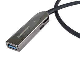 Kabel PremiumCord USB3.2 + 2.0 prodlužovací optický AOC  A/Male - A/Female 7m
