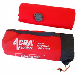 Karimatka Acra L48-CRV nafukovací, červená