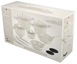 BERLINGERHAUS Sada nádobí s titanovým povrchem 15 ks Sahara Collection BH-8081