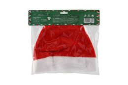 Čepice vánoční dětská látka průměr 25 cm na kartě karneval