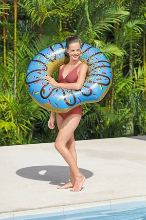 BESTWAY 36118 - Nafukovací kruh Donut O 107 cm - 2 druhy