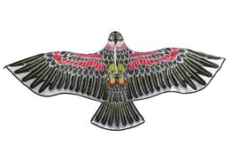 Drak létající orel nylon 160x55cm v látkovém sáčku 11x70x2cm