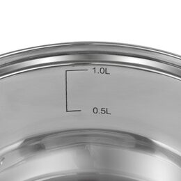 RESTO 92001 Hrnec s pokličkou 16 x 6.5 cm, 1.4 l