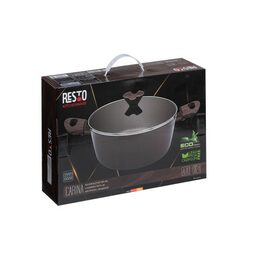 RESTO 93019 Hrnec s pokličkou 24 cm, 4.7 l
