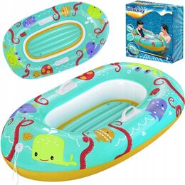 BESTWAY 34009 - Nafukovací dětský člun JUNIOR 137 x 89 cm 3-10 let