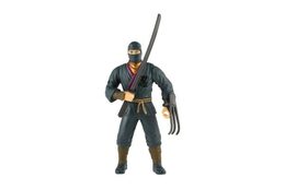 Figurka ninja plast 10cm s doplňky mix druhů na kartě 15,5x25,5x4cm