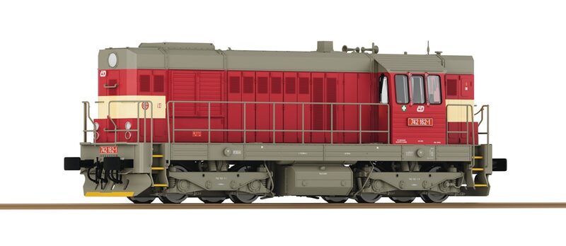 Roco Dieselová lokomotiva 742 162-1, ČD, digitální - 7310014