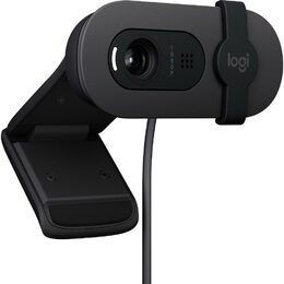 Webkamera Logitech Brio 100 Full HD - grafitová