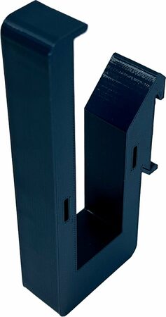Držák na DIN lištu pro rozměr 98x25mm šedá antracit OC200/SF1005xx/SG105xx/SG1005xx